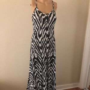 Venus Animal print maxi dress